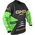 Oxdog Vapor Goalie shirt JR (110/120 と 130/140 サイズ) 黒-緑色