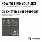 Rehband QD Knitted Ankle Support nilkkatuki