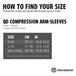 Rehband QD Compressoion Arm Sleeves kompressiohihat