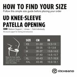 Rehband UD Knee Sleeve Patella Opening 5mm polvituki
