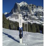 KARSKI XL Gliding Snowshoes + Karski Pivot bindings + Karski teleskooppipoles