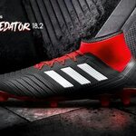 Adidas Predator 18.2 FG jalkapallokengät (40 2/3 koko)
