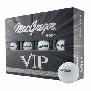 MacGregor VIP Soft Golfpallo 12-pck