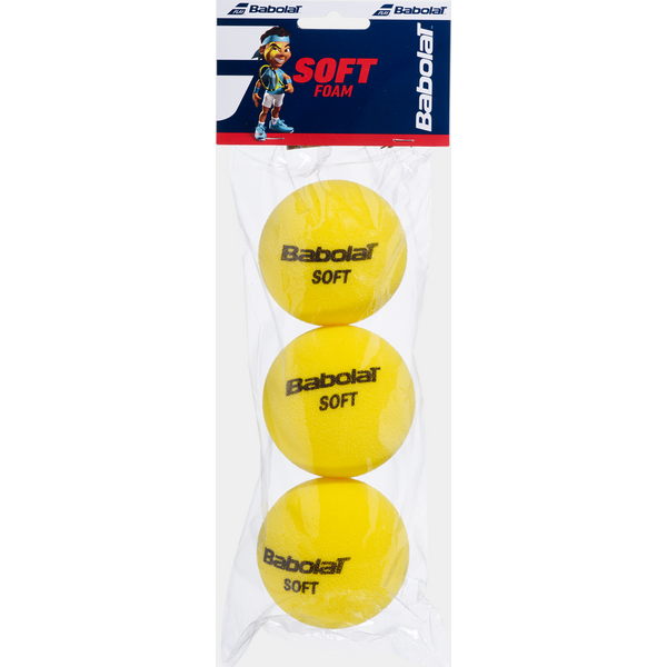 Babolat Soft foam Tennis balls 3-pack